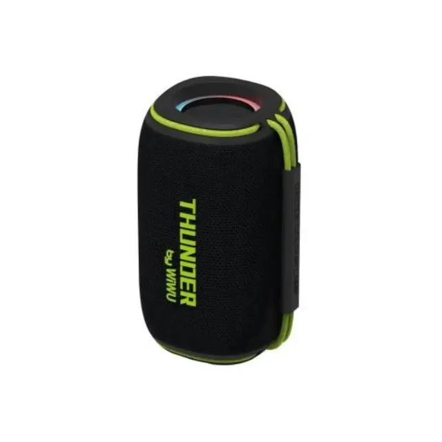 Φορητό Ηχείο Bluetooth WiWU Thunder H5 TWS BT 5.3 USB MicroSD IPX6 2400mAh 15W Μαύρο N68285