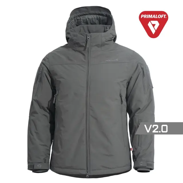 Pentagon LCP V2.0 Primaloft® Parka-Παρκά Αδιάβροχο & Αντιανεμικό - 17-Cinder Grey-Σκούρο Γκρι