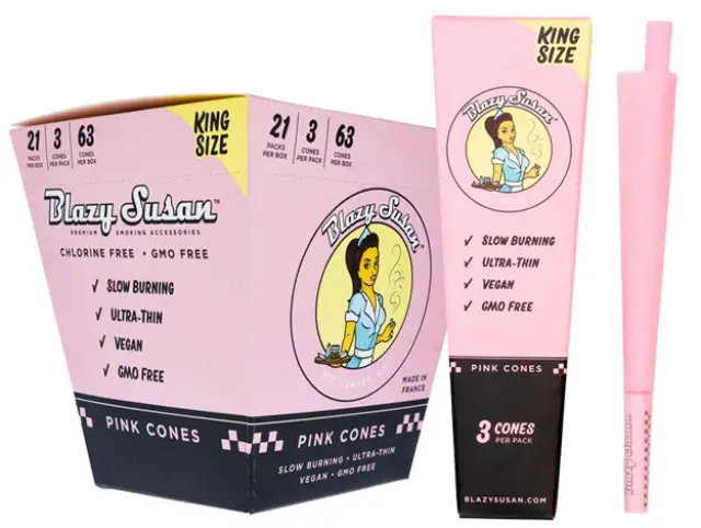 Blazy Susan Cone Κώνος King Size Ροζ - 3 τεμ. 2