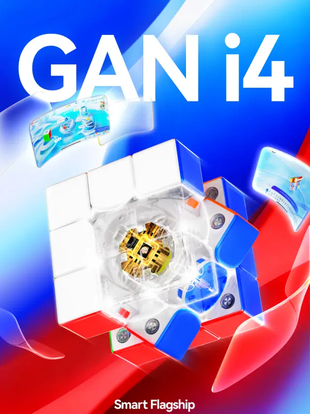 GAN i4 Leap Bluetooth Smart Cube 3x3 (Frosted) 2