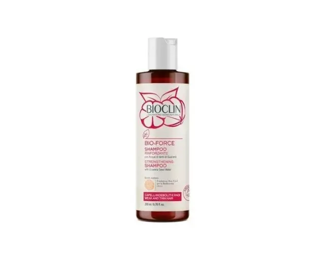 Bioclin Bio-Force Strengthening Shampoo Σαμπουάν Ενδυνάμωσης για Αδύναμα & Λεπτά Μαλλιά, 200ml