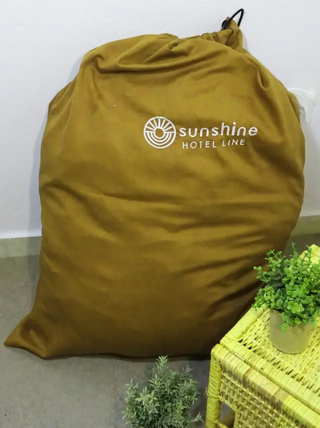 Σάκος Υφασμάτινος επαγγελματικός Mustard 75x95 Sunshine