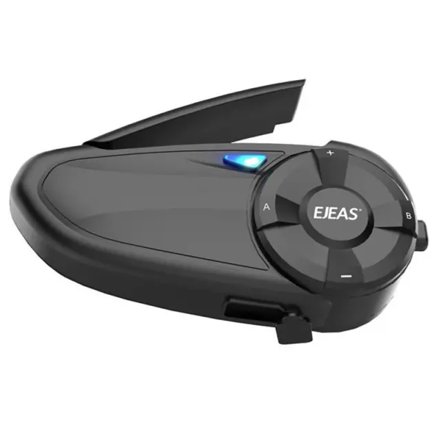 Σύστημα Ενδοεπικοινωνίας Μοτοσυκλέτας EJEAS Q7 για Κράνος Μαύρο N70809