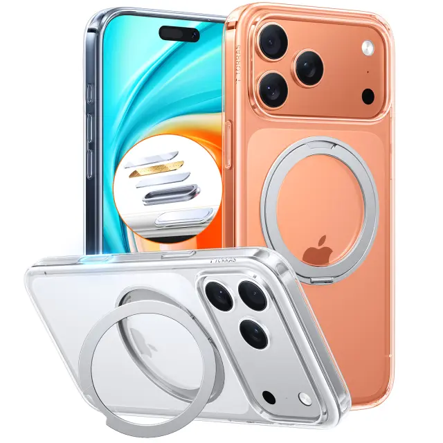 Torras Ostand Pro, clear - iPhone 17 Pro 2