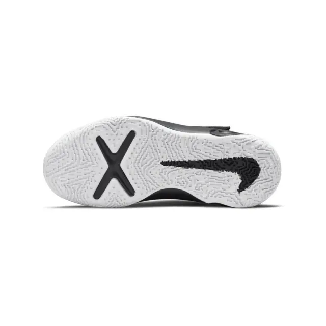 Nike Team Hustle D 10 (PSV) (CW6736-004) - Λευκό-Μαύρο 2