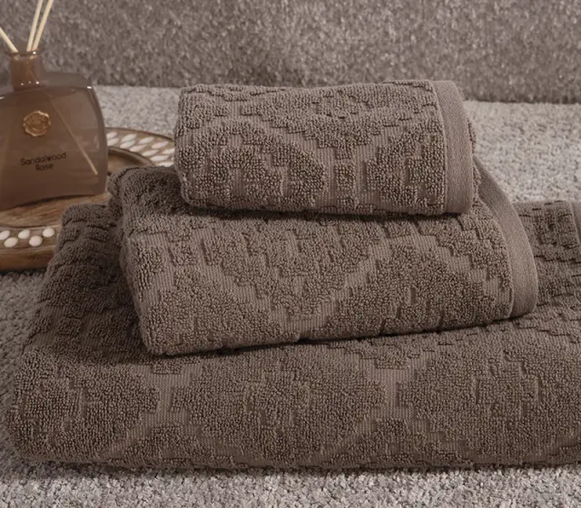 Πετσέτα Χεριών 30x50 Nef-Nef Homeware Premium Romian Mocca 3