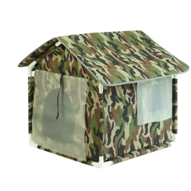 Σπιτάκι Military Αδιάβροχο Κατοικιδίου 41x45x44cm