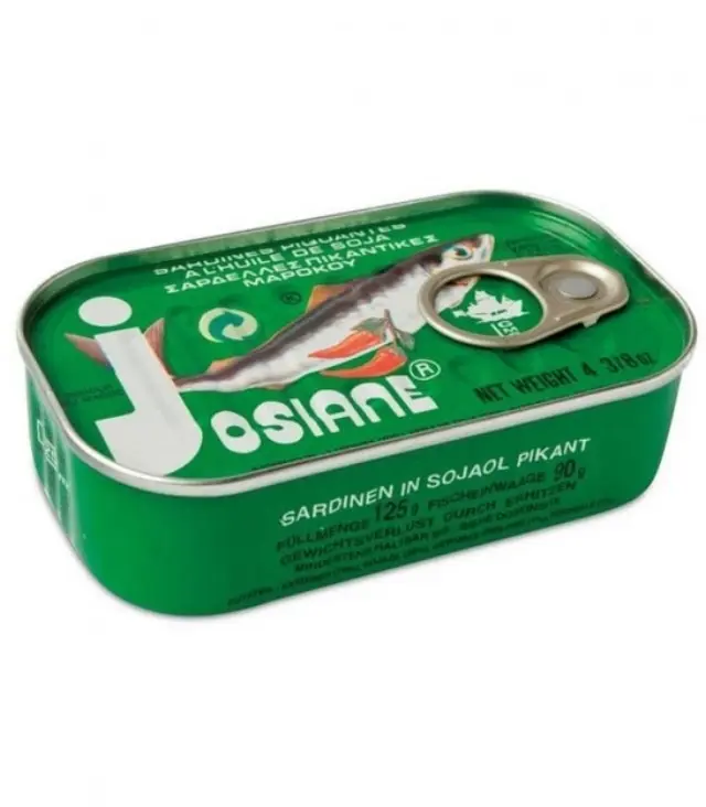 JOSIANE Σαρδέλες Πικάντικες Σε Λάδι 125gr