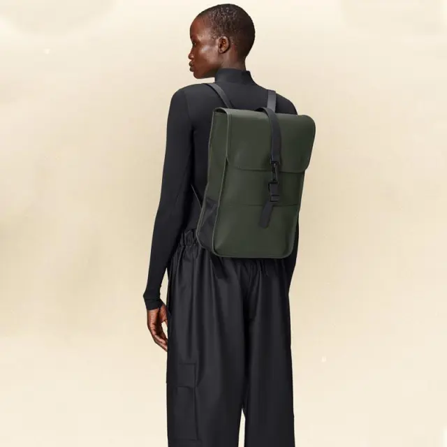 Αδιάβροχο Σακίδιο Rains Backpack Mini 13020-Green Πράσινο - ONESIZE 3