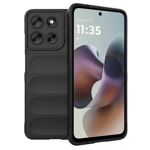 Techsuit® Rugged Anti Scratch Θήκη για Motorola Moto G56- Black