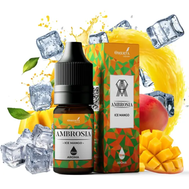 Ice Mango Aroma 10ml - Ambrosia by Omerta