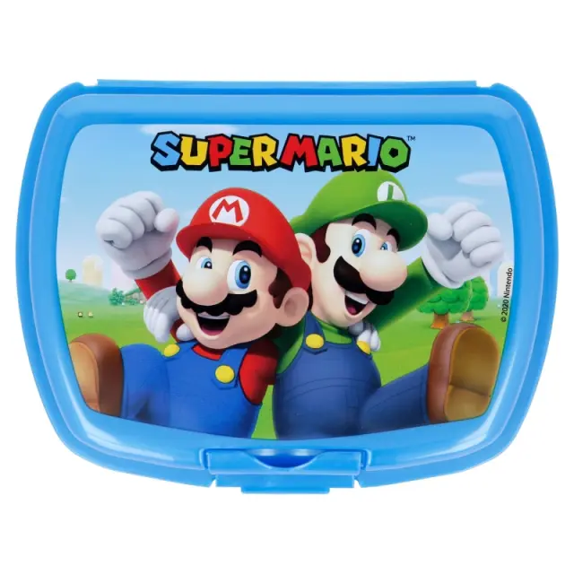 Φαγητοδοχείο Super Mario blue Lunch Box -09650 3
