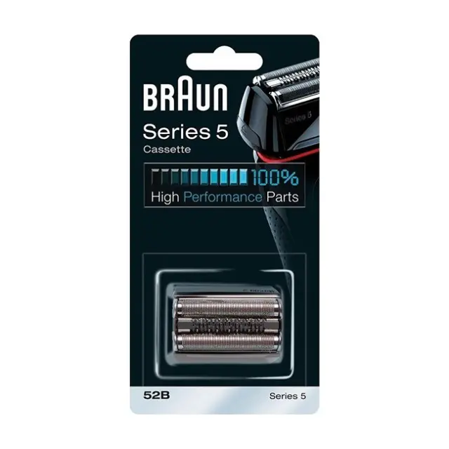 Braun Ανταλλακτική Κεφαλή 52B Black (072164)