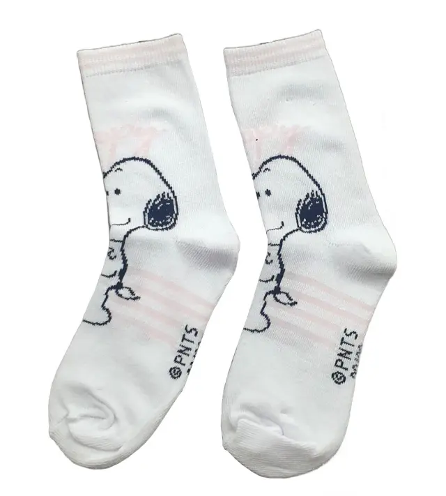Παιδικές Κάλτσες Snoopy White Black 7120261 - 31-34