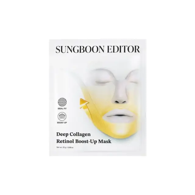 Sungboon Editor Deep Collagen Retinol Boost Up Mask Αντιγηραντική Μάσκα Προσώπου, 1τμχ