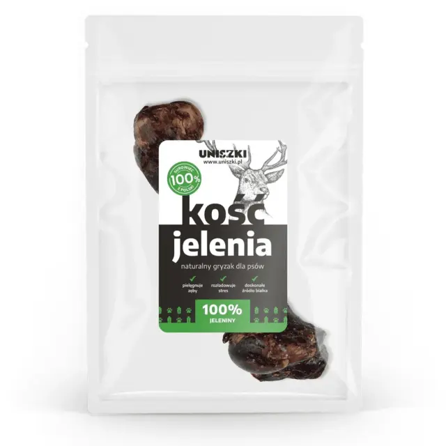 UNISZKI Deer Bone Medium - Treat for Dogs - 1 Piece