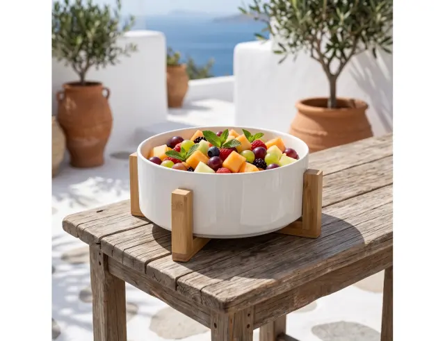 Μπωλ σερβιρίσματος Secret de Gourmet με διαστάσεις 23x23x9cm 160744