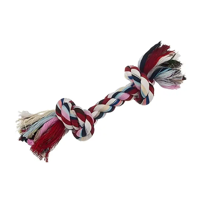 Pet Interest Παιχνίδι Σχοινί με 2 Κόμπους 32mm x 35.5cm 280gr