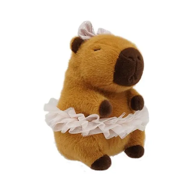 Luna Squishcuties Λούτρινο Capybara Μπαλαρίνα 20cm (000623091)