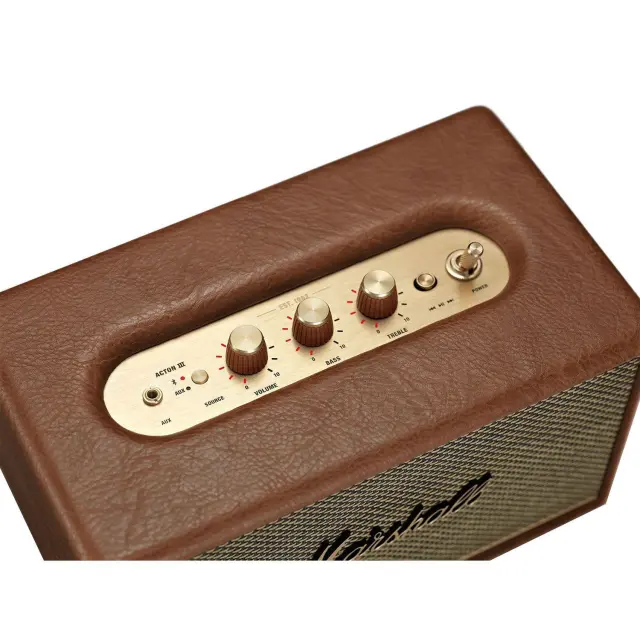 Marshall Acton III Αυτοενισχυόμενο Ηχείο με Bluetooth 30W (Τεμάχιο) Καφέ 2