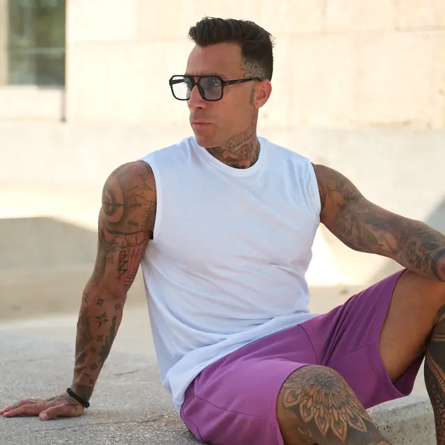 Αμάνικο Noshame® Λευκό - 182546 - XXL