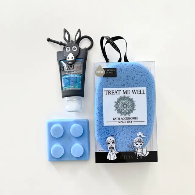 Treat Me Well Σφουγγάρι Kids Blue (Παιδικό Σφουγγάρι Μπάνιου)