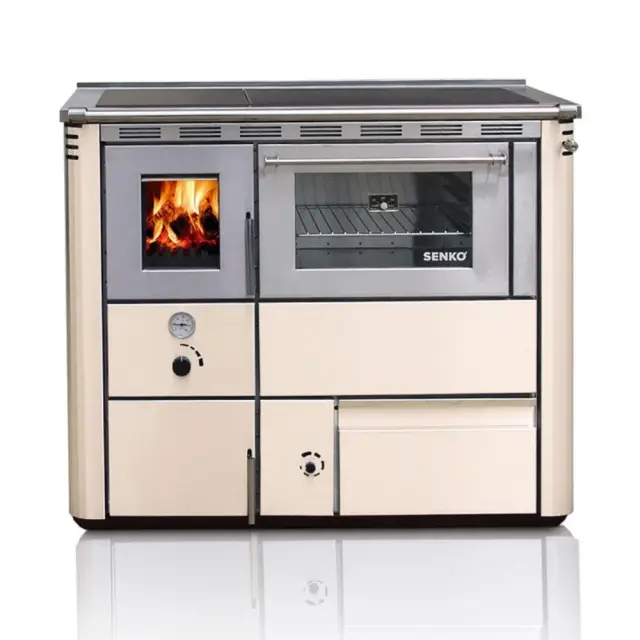 Senko C-25 σόμπα καλοριφέρ Μπέζ 25kw