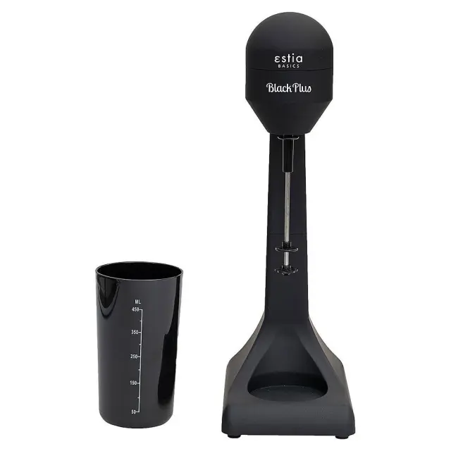 Φραπεδιέρα Επιτραπέζια Black Plus 100W 2 Ταχυτήτων Με Πλαστικό Ποτήρι 550ml Estia 06-12274