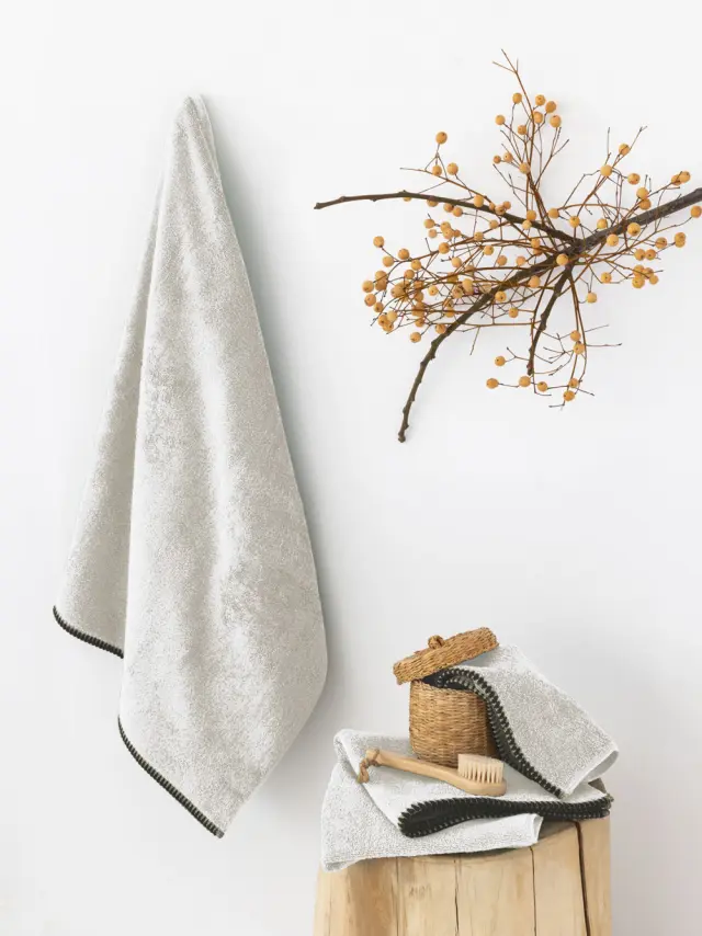 Πετσέτα Χεριών Towels Collection BROOKLYN Πετσέτες Χεριών 30x50 ICE