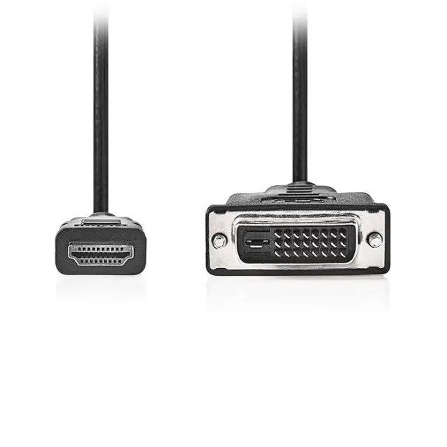 Καλώδιο High Speed HDMI αρσ. - DVI-D 24+1-Pin αρσ., 2.00m σε μαύρο χρώμα.