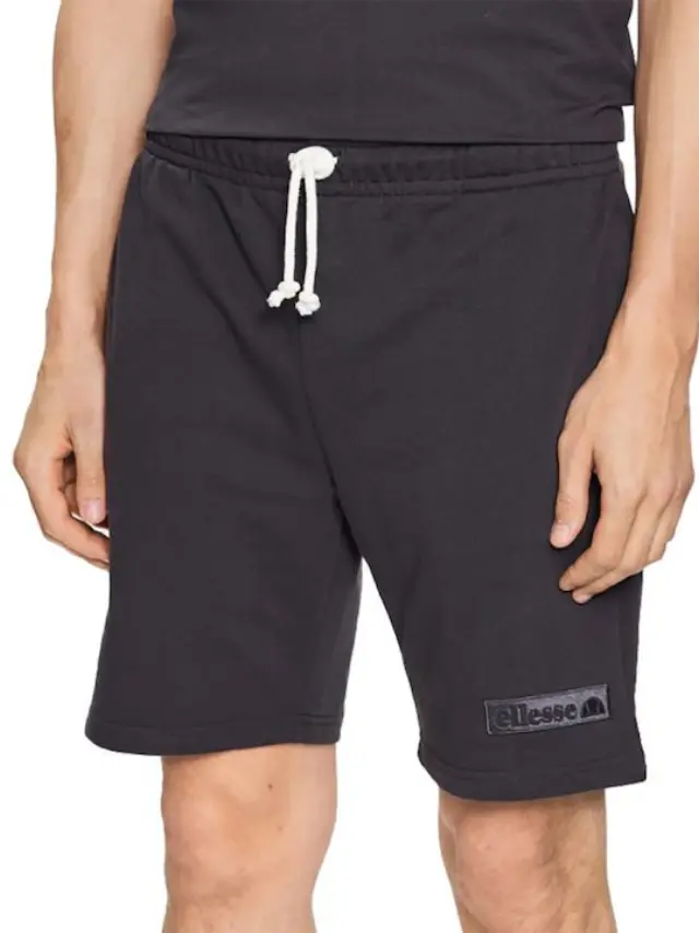 ELLESSE LONGANO SHORTS-ΒΕΡΜΟΥΔΑ ΑΝΔΡΙΚΗ BLACK