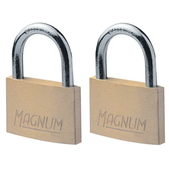 Master Lock CAD40T - Σετ 2 λουκέτα μπρούτζινα 40mm Magnum