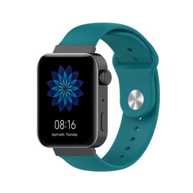 Solid Color Λουράκι για Smartwatch 18mm-Dark Green OEM