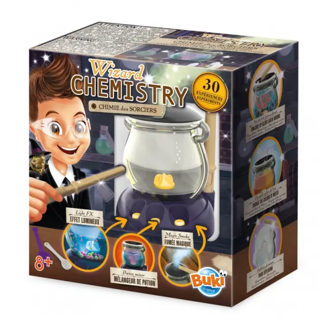 Buki France Μαγική Χημεία Wizard Chemistry 30 πειράματα (8+ ετών) 8366