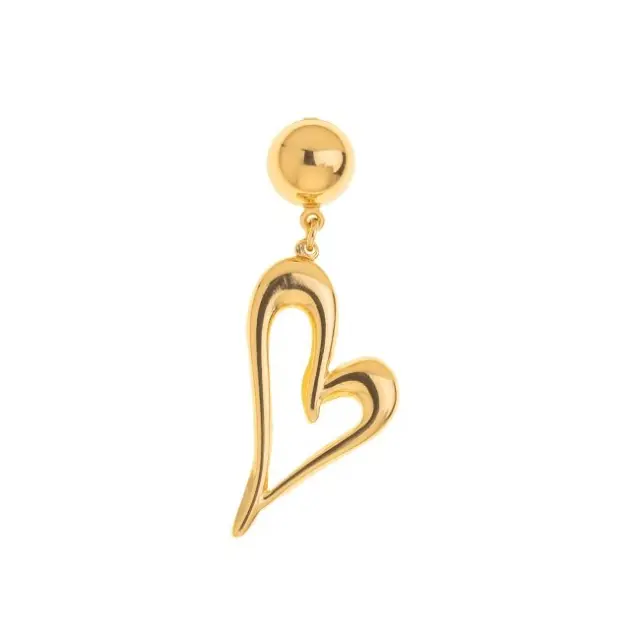 Borghetti Art 1330 Κομψά Σκουλαρίκια Cuore Pendente Oro