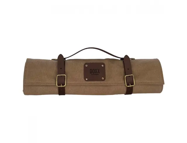 Θήκη Μαχαιριών από καμβά Doxx Amsterdam Washed Camvas 7 θέσεων - GreenC.KR-001-GREEN