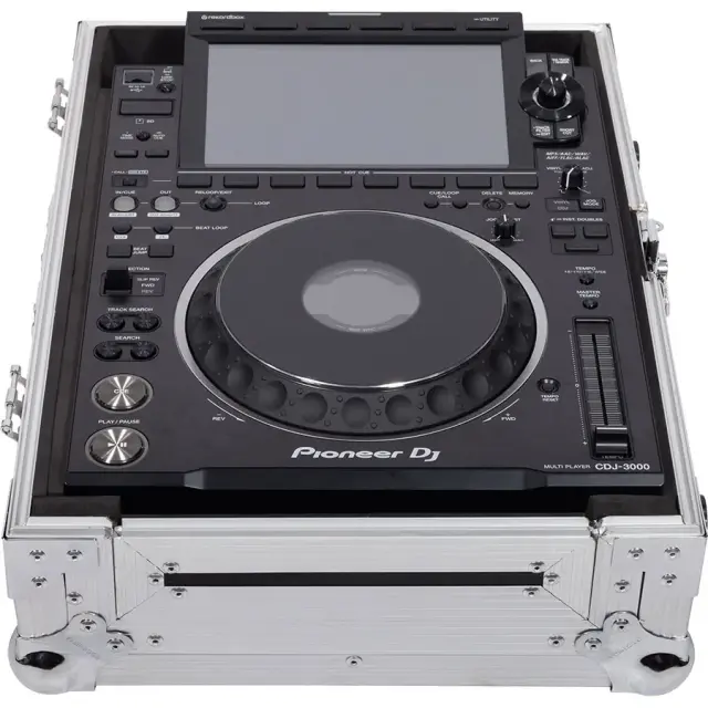 WALKASSE WM-12MPLUSGL Flight Case Multi formato CDJ/MIXER 12" PLUS Silver. 3