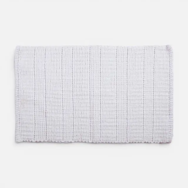 Χαλάκι Μπάνιου 50Χ80 Nef-Nef Homeware Μονόχρωμο Delight WHITE