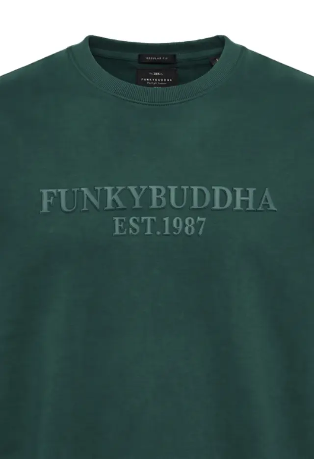 Funky Buddha ανδρική φούτερ μπλούζα FBM014-004-06-1 2