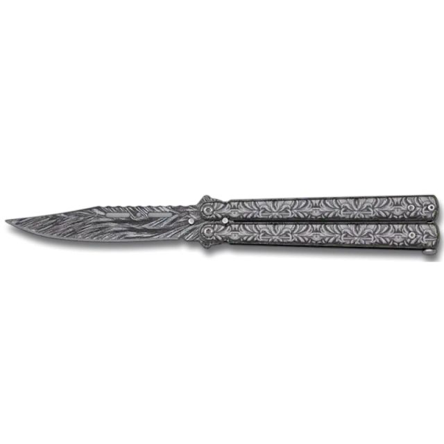 Albainox 02236 Σουγιάς Πεταλούδα BT Clasic Damask 9,6cm
