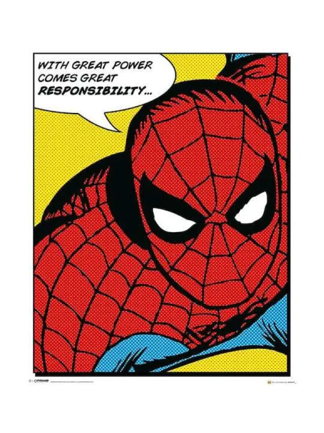 Pyramid Poster Spiderman Quote 40 X 50εκ MPP50497