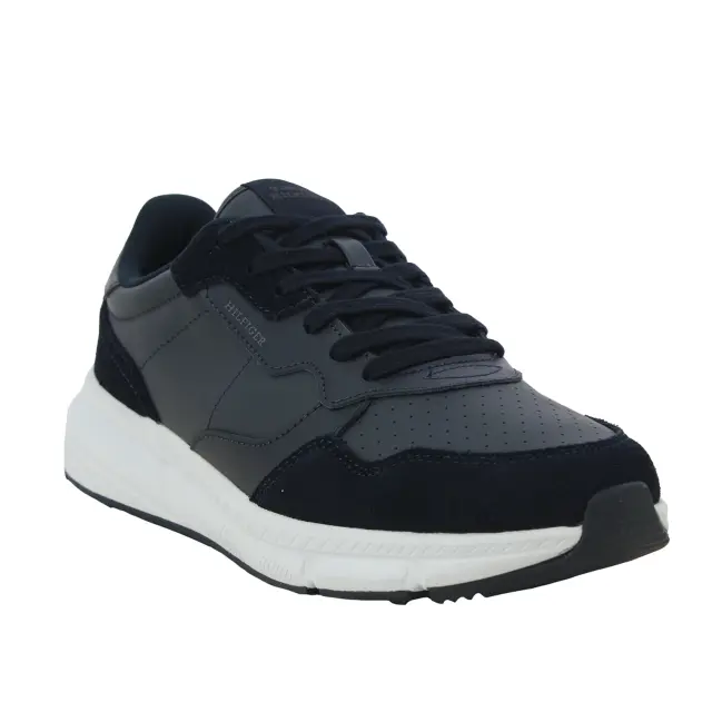 Ανδρικά Δερμάτινα Sneakers Tommy Hilfiger FM0FM05216 DW5 Μπλε Μπλε - 41 2