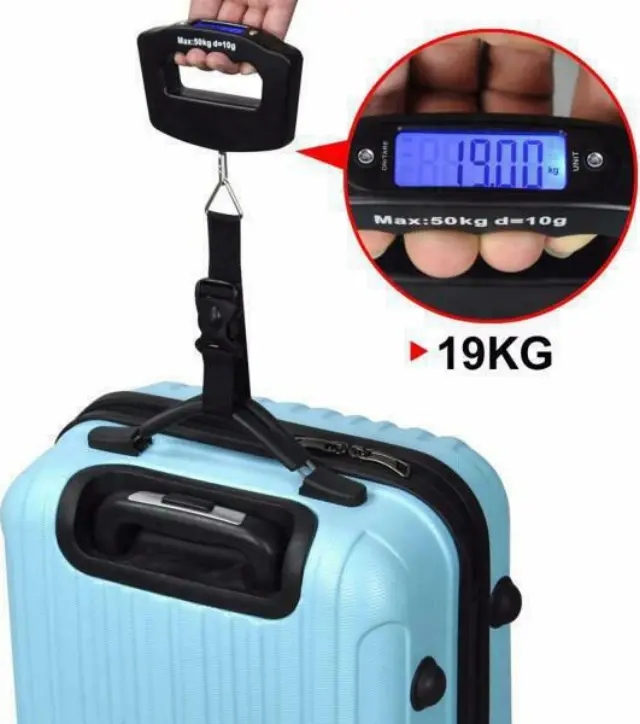 CA001 Ηλεκτρονική ζυγαριά καντάρι (10g/50kg) 3