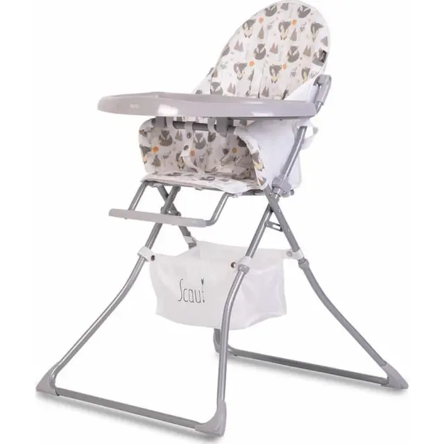Cangaroo Καρεκλάκι Φαγητού Scaut grey 3801005150618 3
