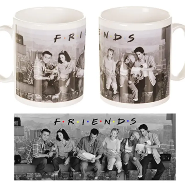 Pyramid FRIENDS - Lunch On A Skyscraper -Ceramic Mug 315ml (MG22397)