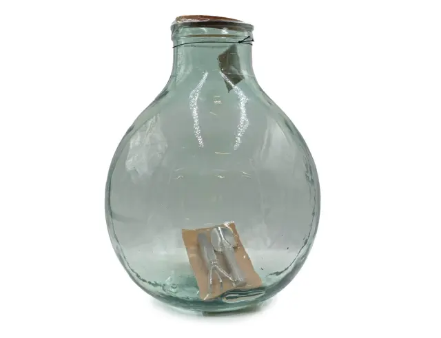 Γυάλινο Φυτώριο Glass Drops Green Terrarium (5576_5) Mε εργαλεία, Aπό 100% ανακυκλωμένο γυαλί, Χωρητικότητας 25000ml, Διαστάσεων Ø 37 x Υ 46 cm 5576_5 2