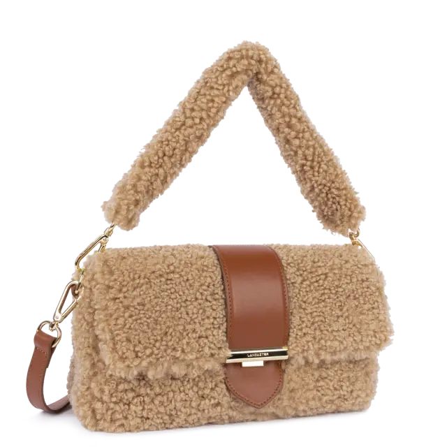 LANCASTER PARIS CROSSBODY BAGS (518-023-CAMEL) 2