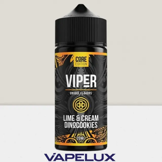 Viper Core Edition Flavor Shots Golden Owl Lime & Cream Dinocookies 20ml to 120ml 2