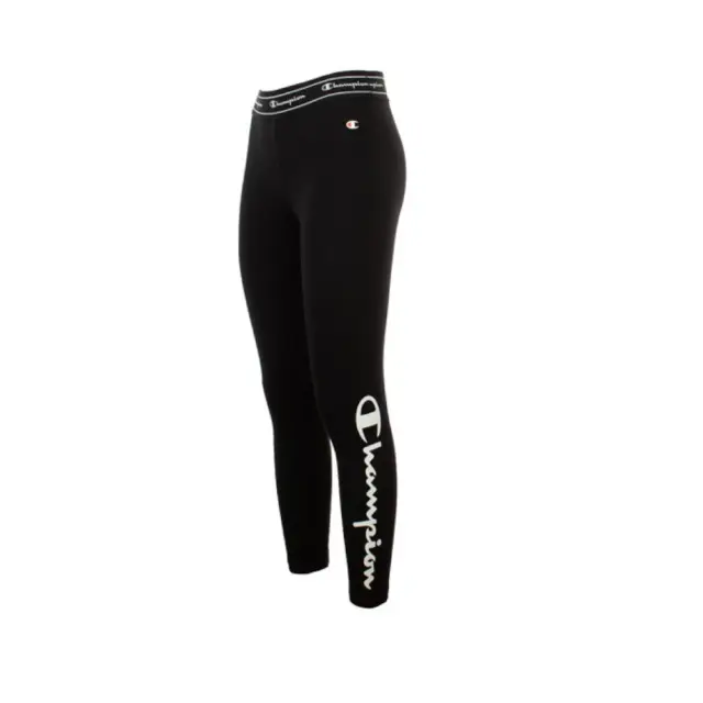 CHAMPION SCRIPT LOGO LEG CROPPED LEGGINGS