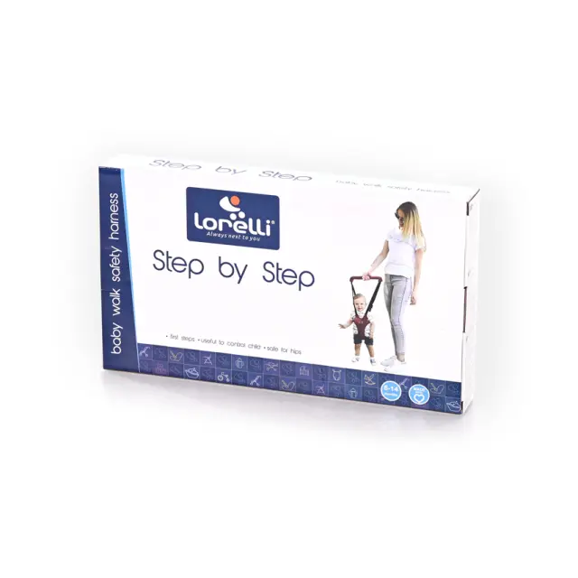 LORELLI Baby Walk Safety Harness "STEP BY STEP" - SKU 0003-BLGR - ID 109355 2